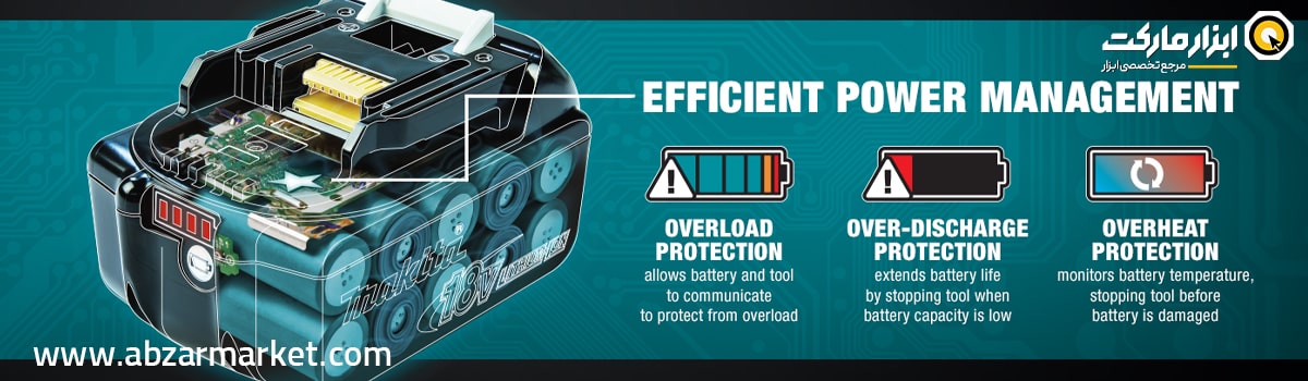 مزایای باتری لیتیومی دریل شارژی