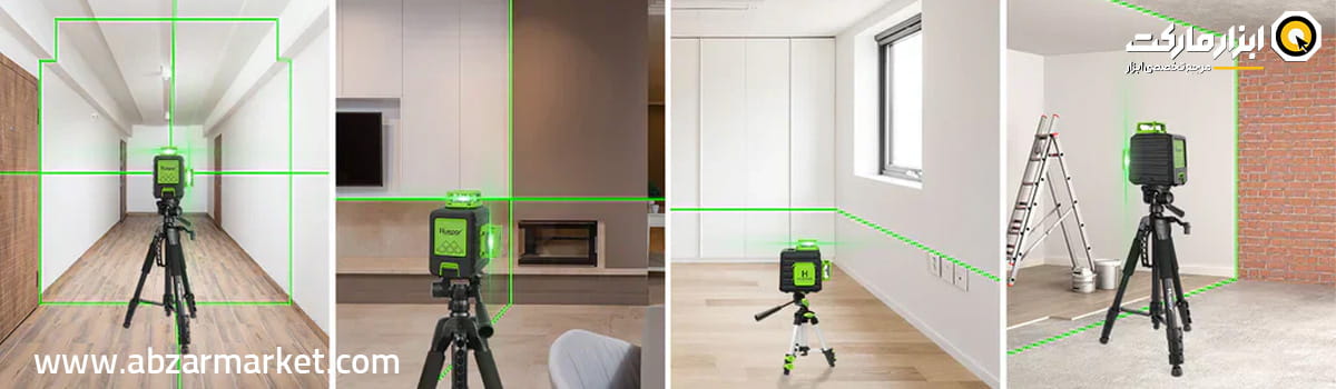 تفاوت تراز لیزری نور سبز و با قرمز در کار