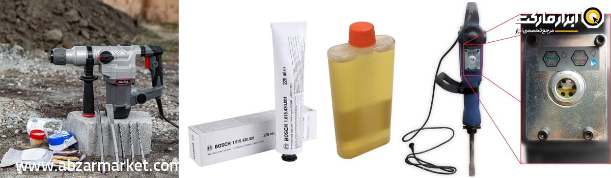 نکات مهم تعویض گریس و روغن پیکور و چکش تخریب