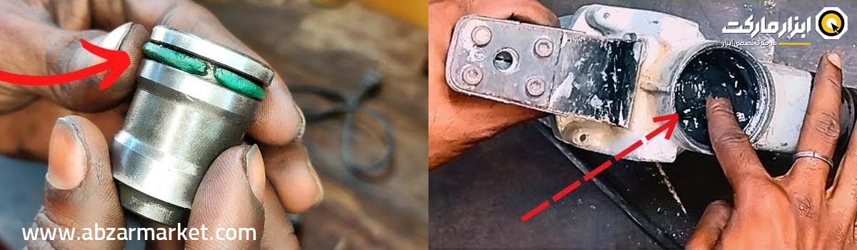 روش اصولی گریس کاری چکش تخریب