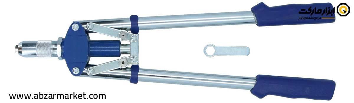 انبر پرچ های دو دسته و فشار قوی