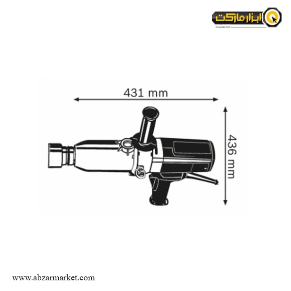 بکس برقی بوش 1 اینچ مدل GDS 30 بکس برقی بوش 1 اینچ مدل GDS 30