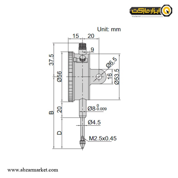 ساعت اندیکاتور اینسایز مدل 30-2310