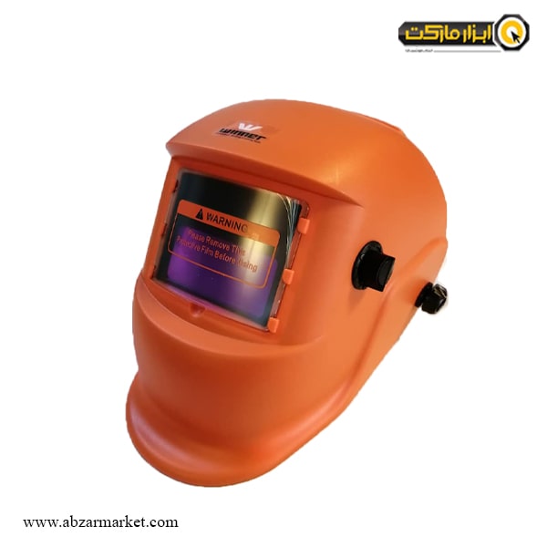 ماسک جوشکاری اتوماتیک وینر نارنجی مدل W-022N