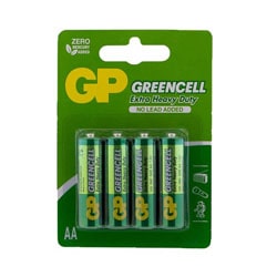 باتری قلمی جی پی AA بسته 4 عددی مدل GP15G