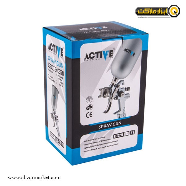 پیستوله رنگ پاش بادی اکتیو مدل AC-1027