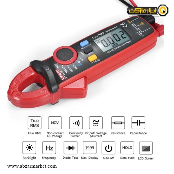 آمپرمتر کلمپی یونیتی مدل UT210E