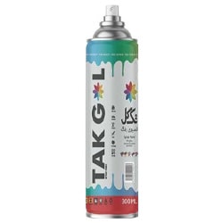 اسپری رنگ مشکی تک گل 300 میلی لیتر مدل HP-4