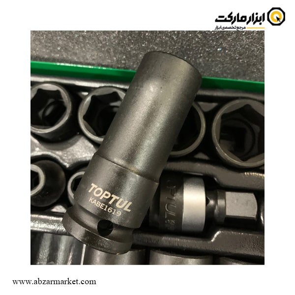 جعبه بکس فشار قوی تاپ تول 32 پارچه 1/2 اینچ مدل GDAD3201