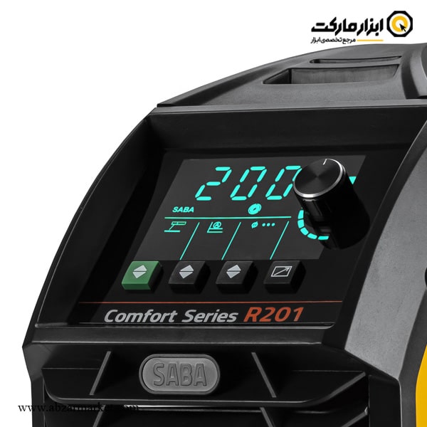 اینورتر جوشکاری صبا الکتریک 200 آمپر ریموت دار مدل Comfort Series R201