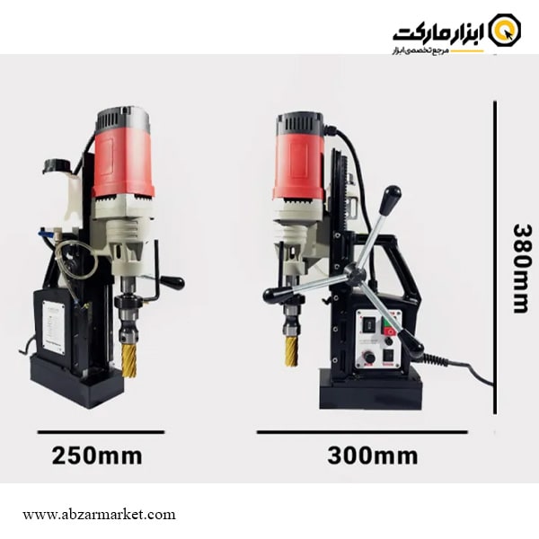 دریل مگنت قلاویز زن ای اس تی توربوکات 50 میلی متر مدل TU/MT2