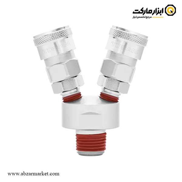 کوپلینگ باد مادگی دو راهی توسن 1/4 اینچ مدل T21-SMV