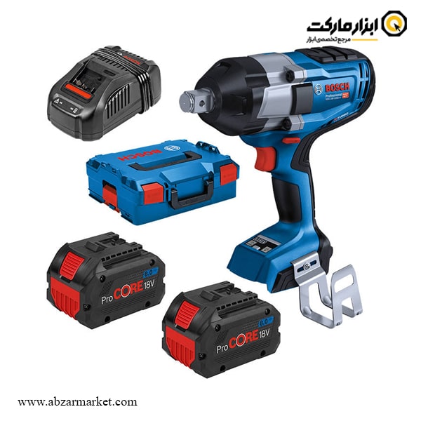 بکس شارژی بوش 3/4 اینچ براشلس 18 ولت لیتیوم مدل GDS 18V-1050 H