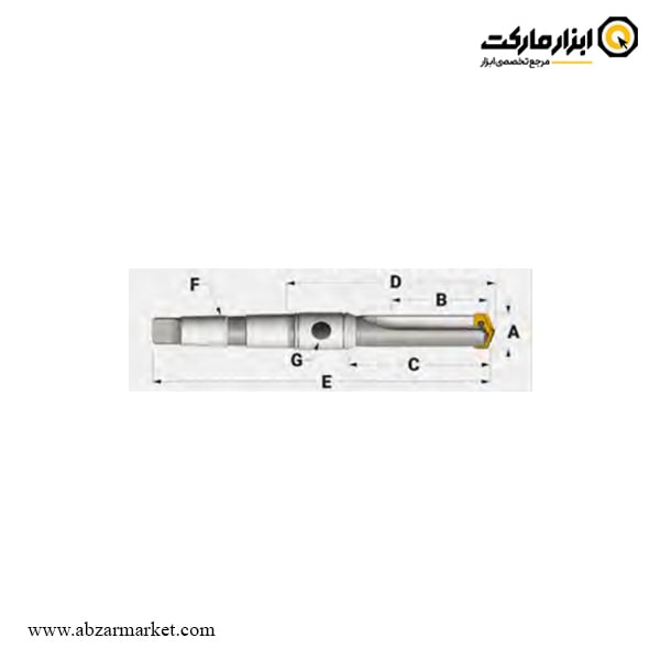 هولدر مته سر تعویض شو ای اس تی پاور ته کونیک مدل 4D