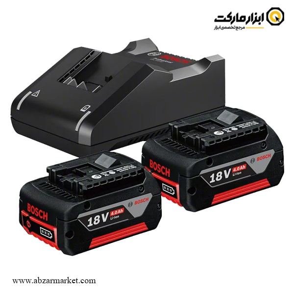 کیت سه دستگاه بوش دریل و فرز و بتن کن شارژی مدل GSR 185 LI + GWS 180 LI + GBH 180 LI