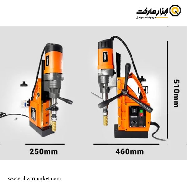 دریل مگنت قلاویز زن ای اس تی توربوکات 60 میلی متر مدل TU/MT3