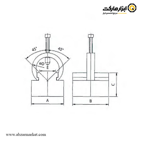 ست وی بلوک کلمپی ورتکس مدل VBC-195