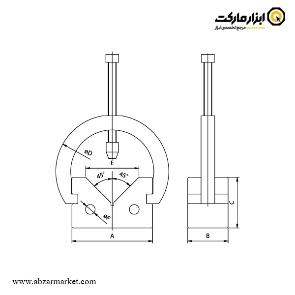 ست وی بلوک کلمپی ورتکس مدل VBC-196