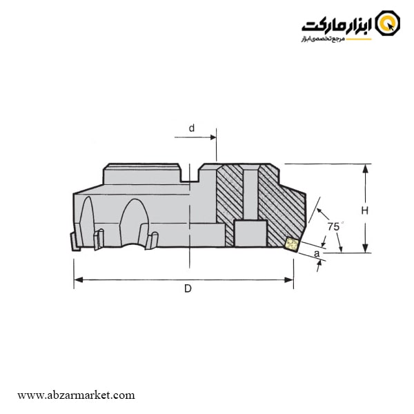 کفتراش ورتکس 75 درجه مدل FP