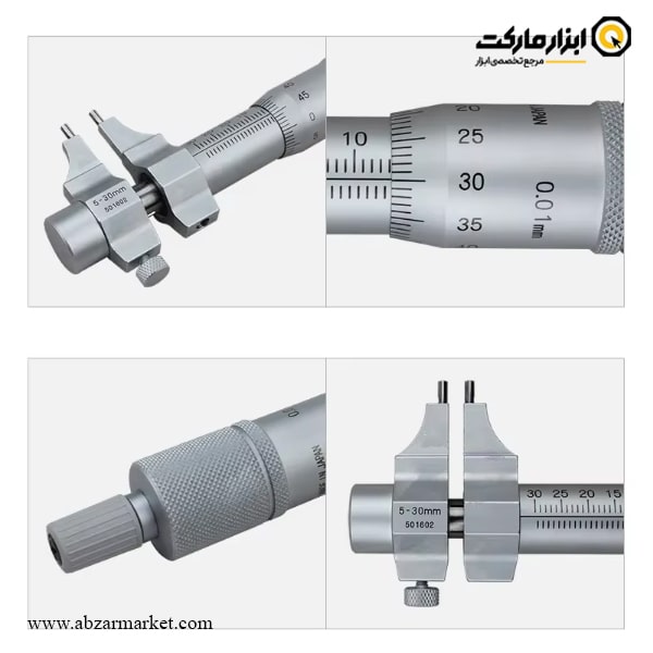 میکرومتر میتوتویو 30-5 میلی متر داخل سنج مدل 185-145