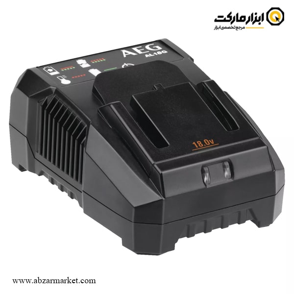 کیت دو دستگاه سنباده لرزان گرد و دریل چکشی شارژی آاگ مدل BSB 18G4 + BEX18-125