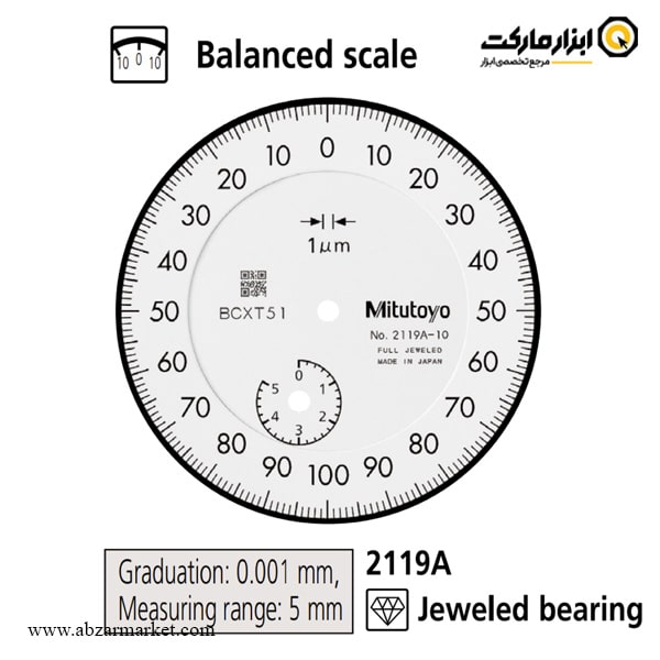 ساعت اندیکاتور میتوتویو مدل 2119A