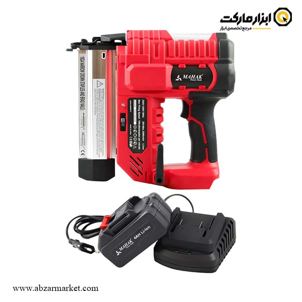 میخکوب و منگنه کوب شارژی محک براشلس 20 ولت مدل SN-4050LI