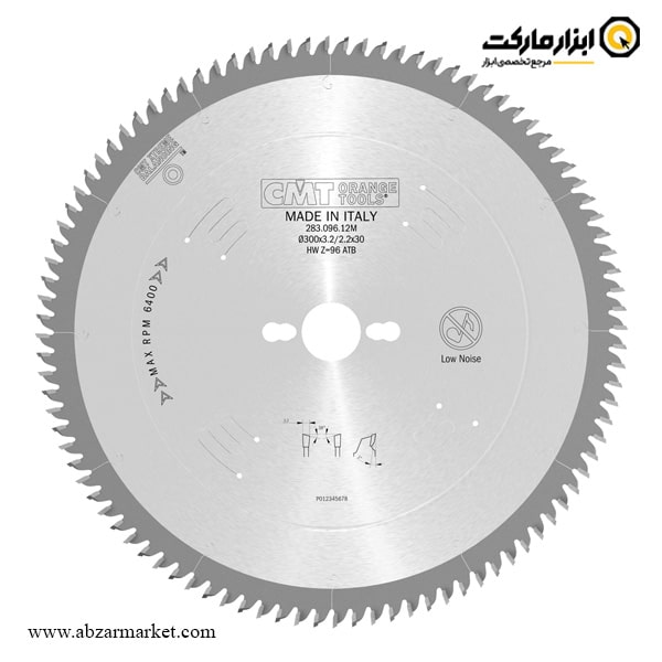 تیغ اره الماسه چوب بر سی ام تی 300x96 مدل 283.096.12M