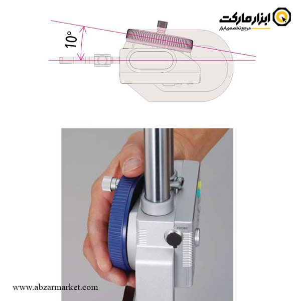 کولیس پایه دار دیجیتال میتوتویو 30 سانتی متر دو گام مدل 630-192