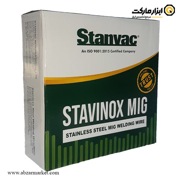 سیم جوش استیل استنوک 12.5 کیلویی مدل STAVINOX Mig 308L