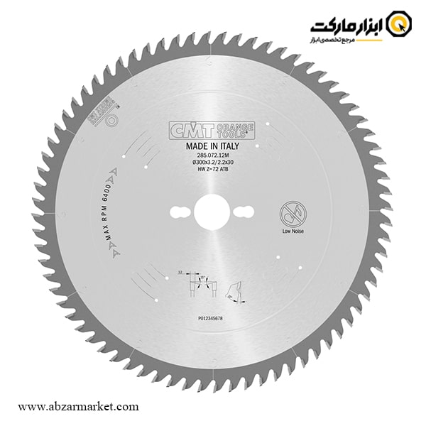 تیغ اره الماسه چوب بر سی ام تی 300x72 مدل 285.072.12m