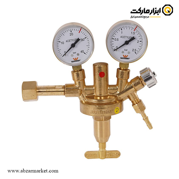 مانومتر استیلن وینر دو گیج طرح زینسر مدل W-030AC