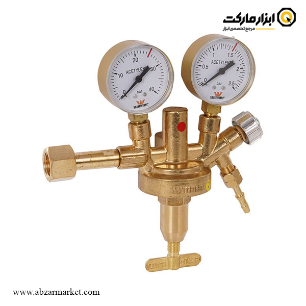 مانومتر استیلن وینر دو گیج طرح زینسر مدل W-030AC