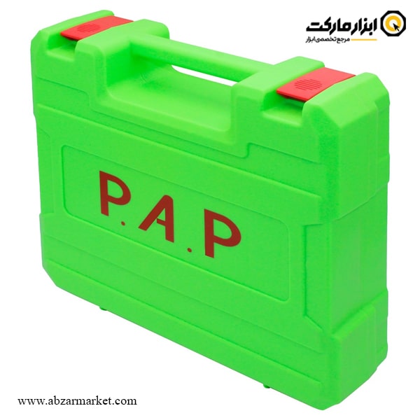 دریل شارژی چکشی PAP براشلس لیتیوم 16 ولت مدل BID-1615