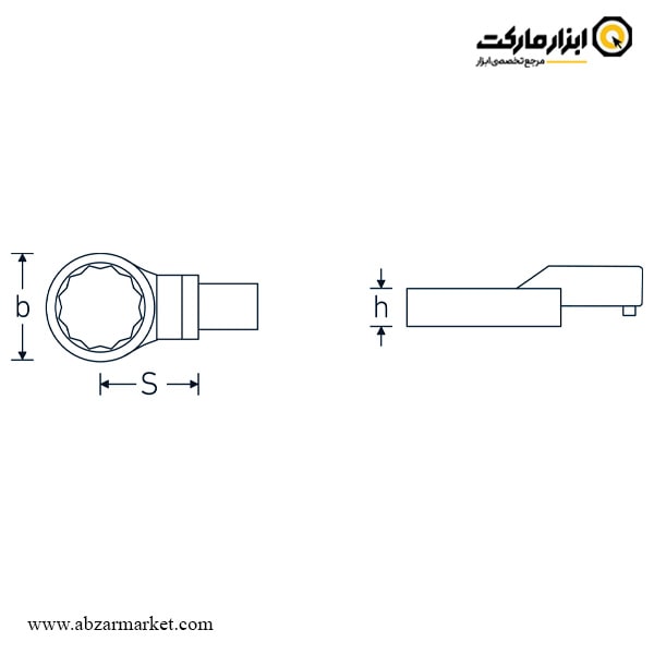 سری ترکمتر رینگی اشتایویل 22x28 مدل 732/100