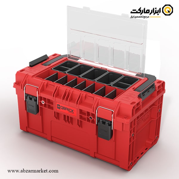 جعبه ابزار تخصصی کیوبریک مدل PRIME Toolbox 250 Expert 2.0 RED Ultra HD Custom