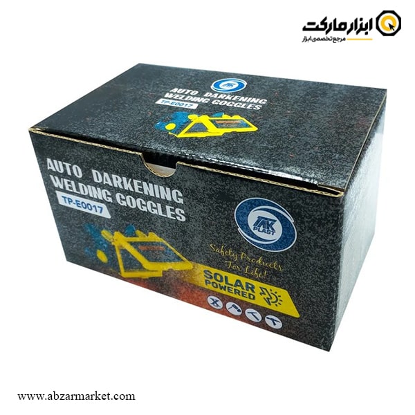 عینک جوشکاری اتوماتیک تک پلاست مدل TP-E0017