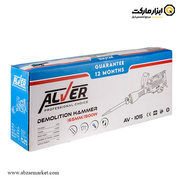 چکش تخریب آلور 16 کیلویی مدل AV-1015