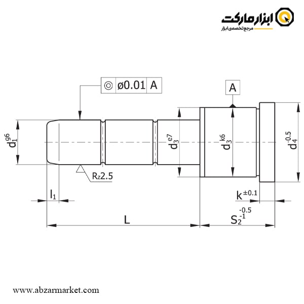 میل راهنما سری D03 مدل P