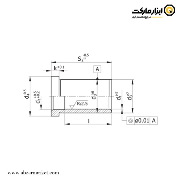 بوش راهنما قالب مدل D11