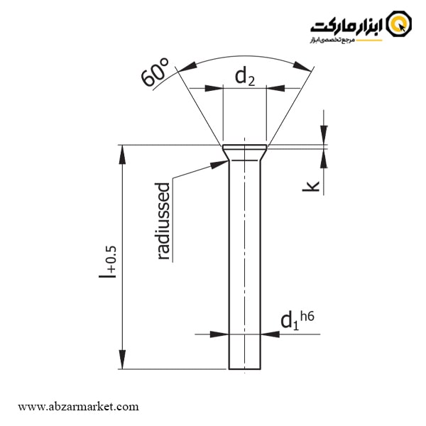 سنبه برش HWS مدل D223