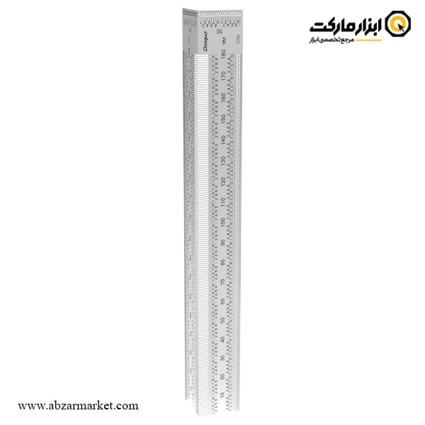 خط کش L علامت زن دقیق نجاری داسکوا مدل 5773-1804 خط کش L علامت زن دقیق نجاری داسکوا مدل 5773-1804