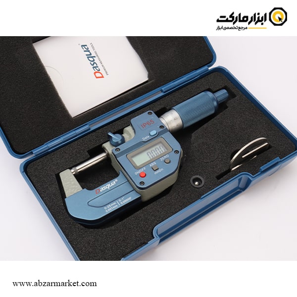 میکرومتر دیجیتال داسکوا خارج 25-0 میلی متر ضد آب مدل 4410-1105-A میکرومتر دیجیتال داسکوا خارج 25-0 میلی متر ضد آب مدل 4410-1105-A