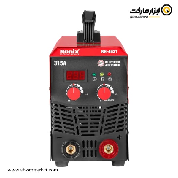 اینورتر جوشکاری رونیکس 315 آمپر مدل RH-4631 اینورتر جوشکاری رونیکس 315 آمپر مدل RH-4631
