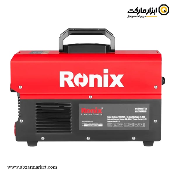 اینورتر جوشکاری رونیکس 315 آمپر مدل RH-4631 اینورتر جوشکاری رونیکس 315 آمپر مدل RH-4631