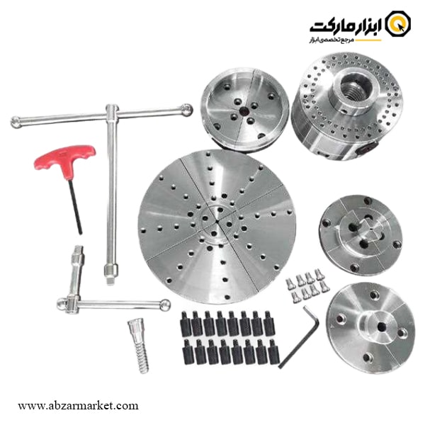 ست چهار نظام دستگاه خراطی محک مدل CK-4.5Z-S1 ست چهار نظام دستگاه خراطی محک مدل CK-4.5Z-S1