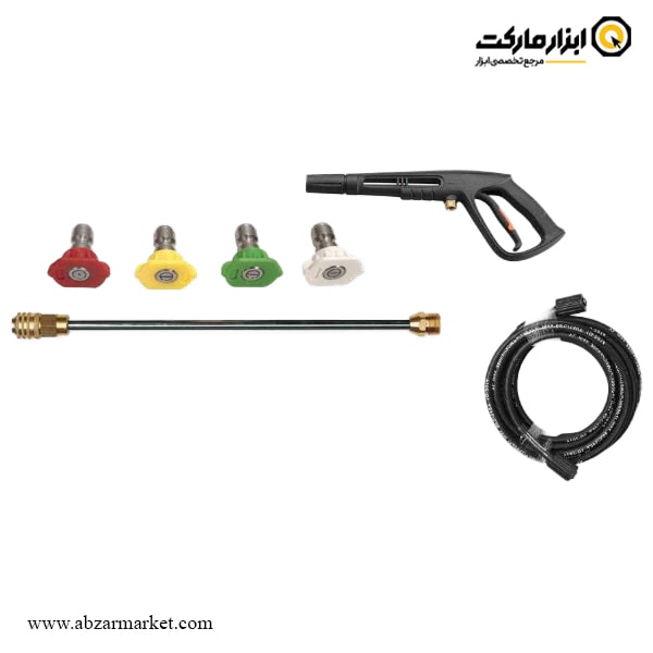کارواش صنعتی محک 180 بار دینامی مدل HPW-180 کارواش صنعتی محک 180 بار دینامی مدل HPW-180