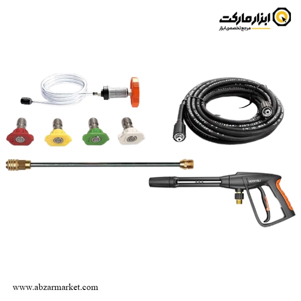 کارواش صنعتی محک 210 بار دینامی مدل HPW-210 کارواش صنعتی محک 210 بار دینامی مدل HPW-210