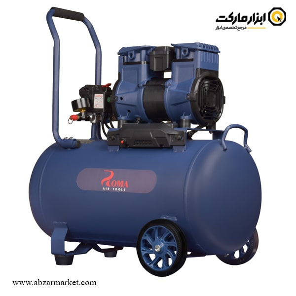 کمپرسور هوا سایلنت روما 50 لیتری سری پرایم مدل 2-1480F50 کمپرسور هوا سایلنت روما 50 لیتری سری پرایم مدل 2-1480F50