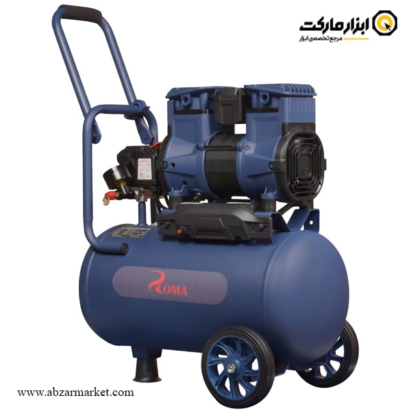 کمپرسور هوا سایلنت روما 24 لیتری سری پرایم مدل 2-1480F24 کمپرسور هوا سایلنت روما 24 لیتری سری پرایم مدل 2-1480F24